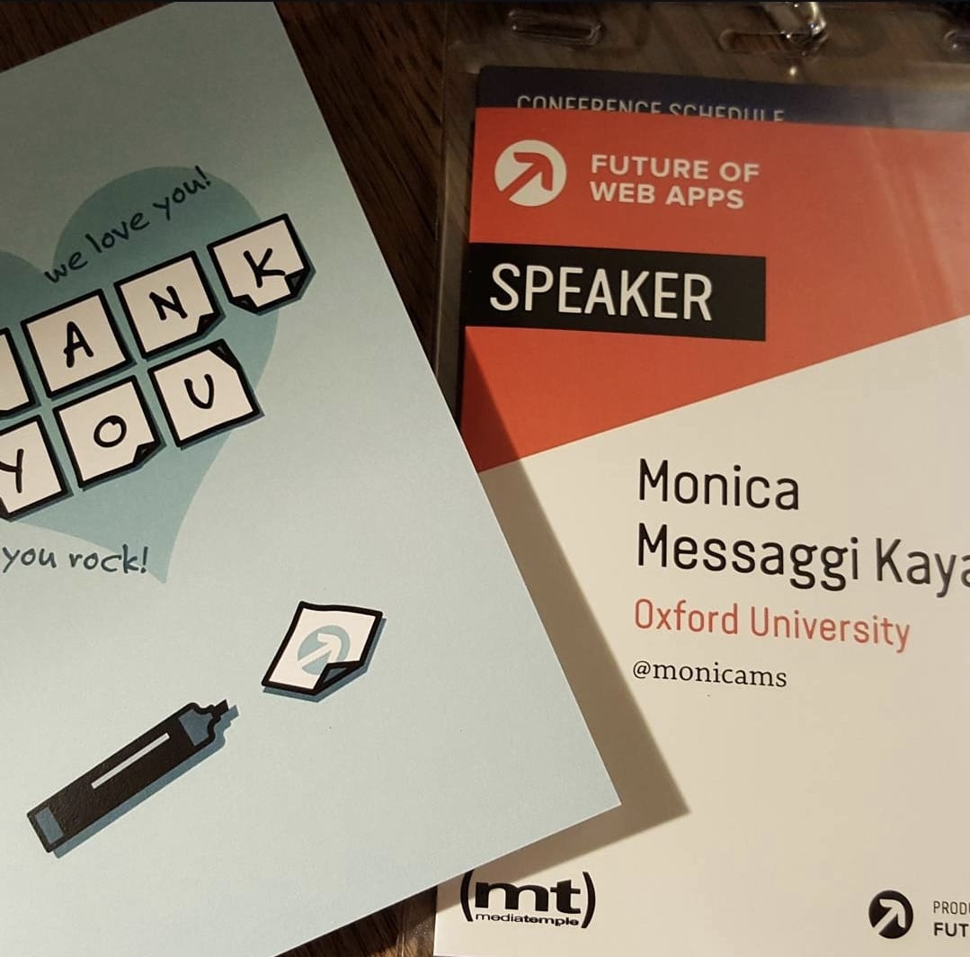 FOWA Speaker Badge
